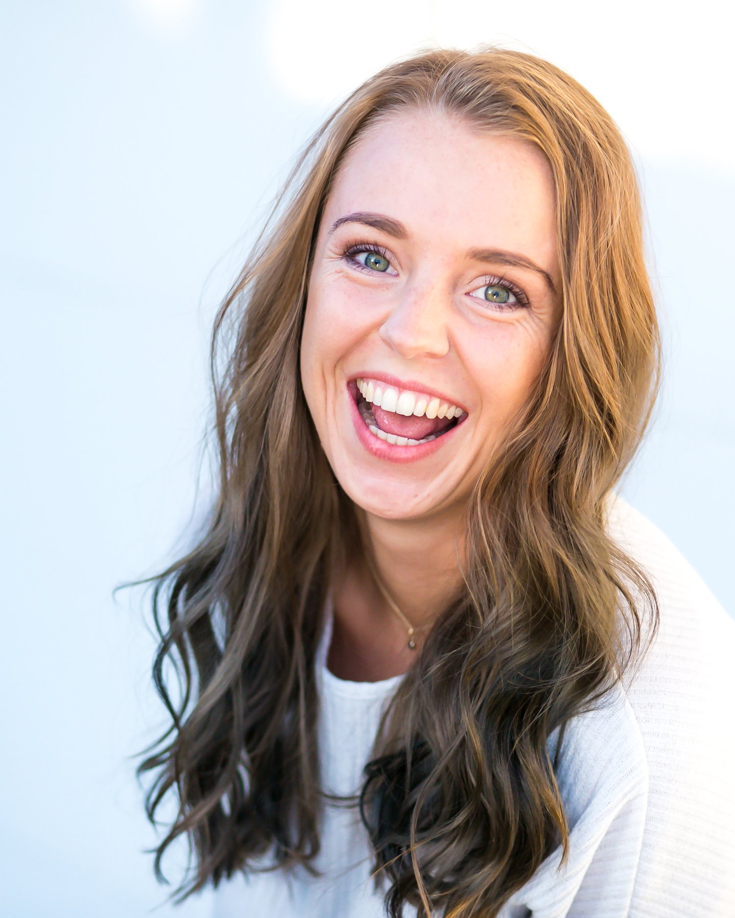 Maddy Fryer laughing